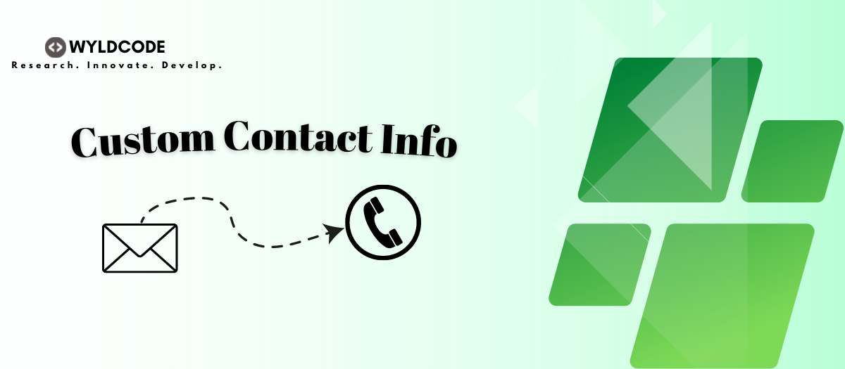 Custom Contact Info Module for Joomla