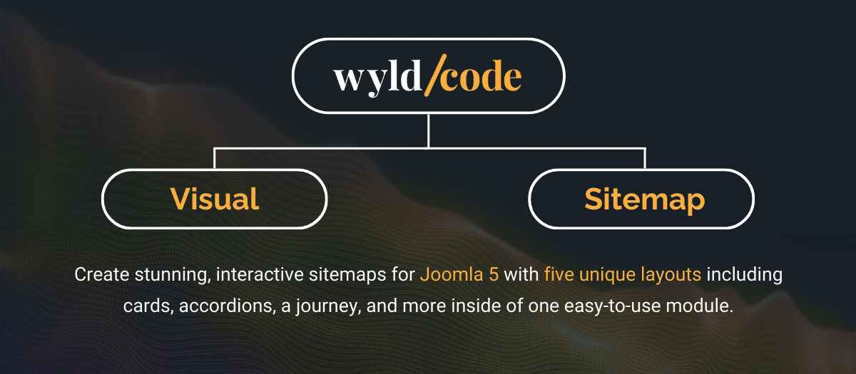 Wyldcode Visual Sitemap For Joomla