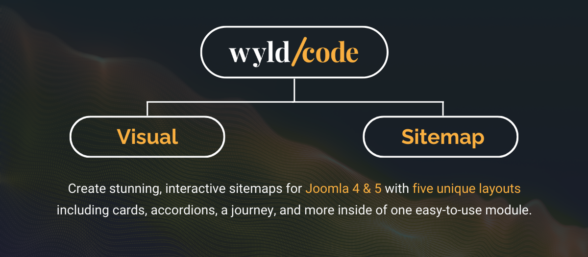 Wyldcode Visual Sitemap For Joomla