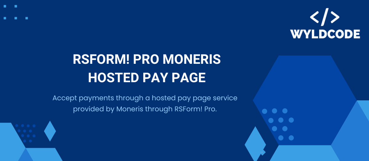 Joomla RSForm! Pro Moneris Hosted Pay Page