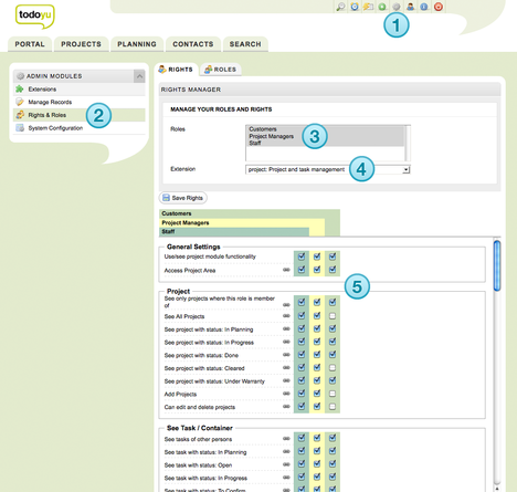 todoyu Client Access & Roles